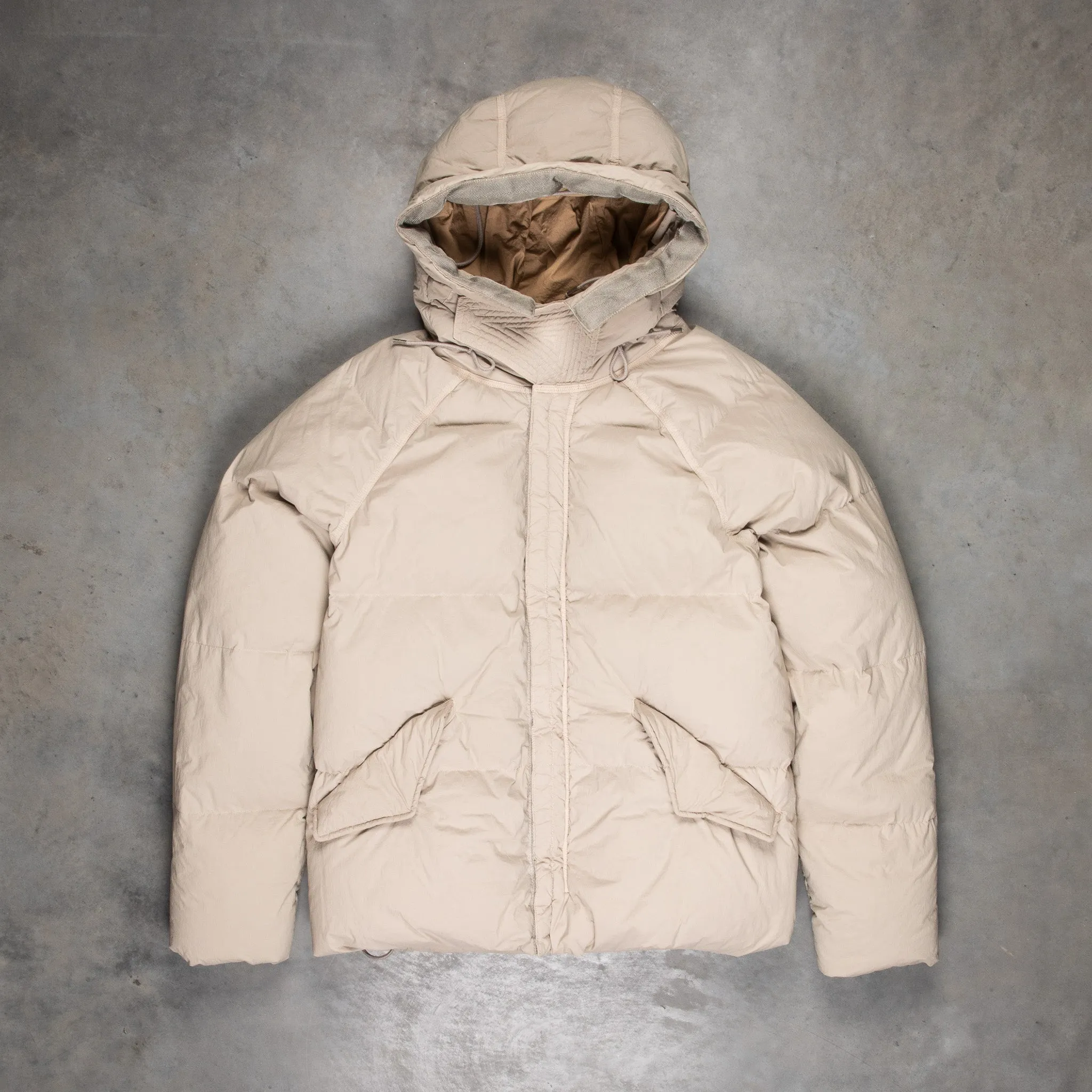 Ten C Artic Down Parka Bianco Garza