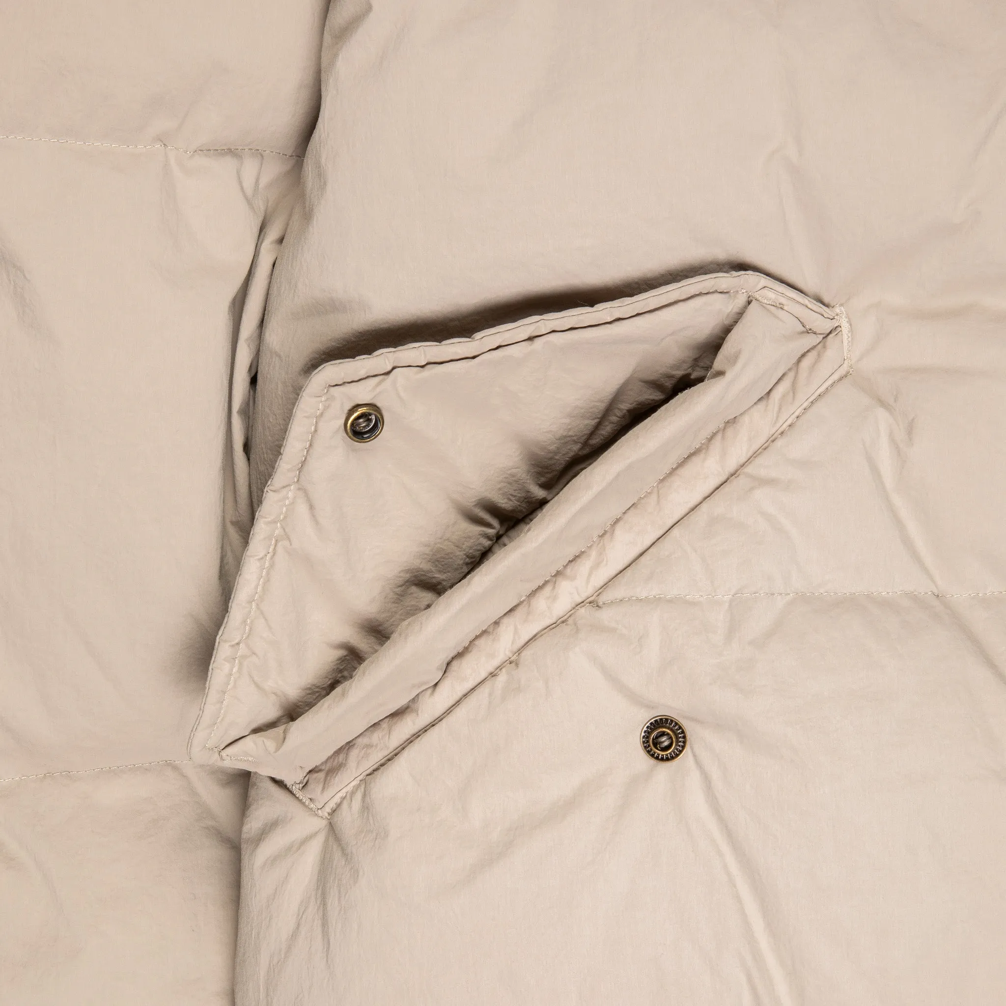 Ten C Artic Down Parka Bianco Garza