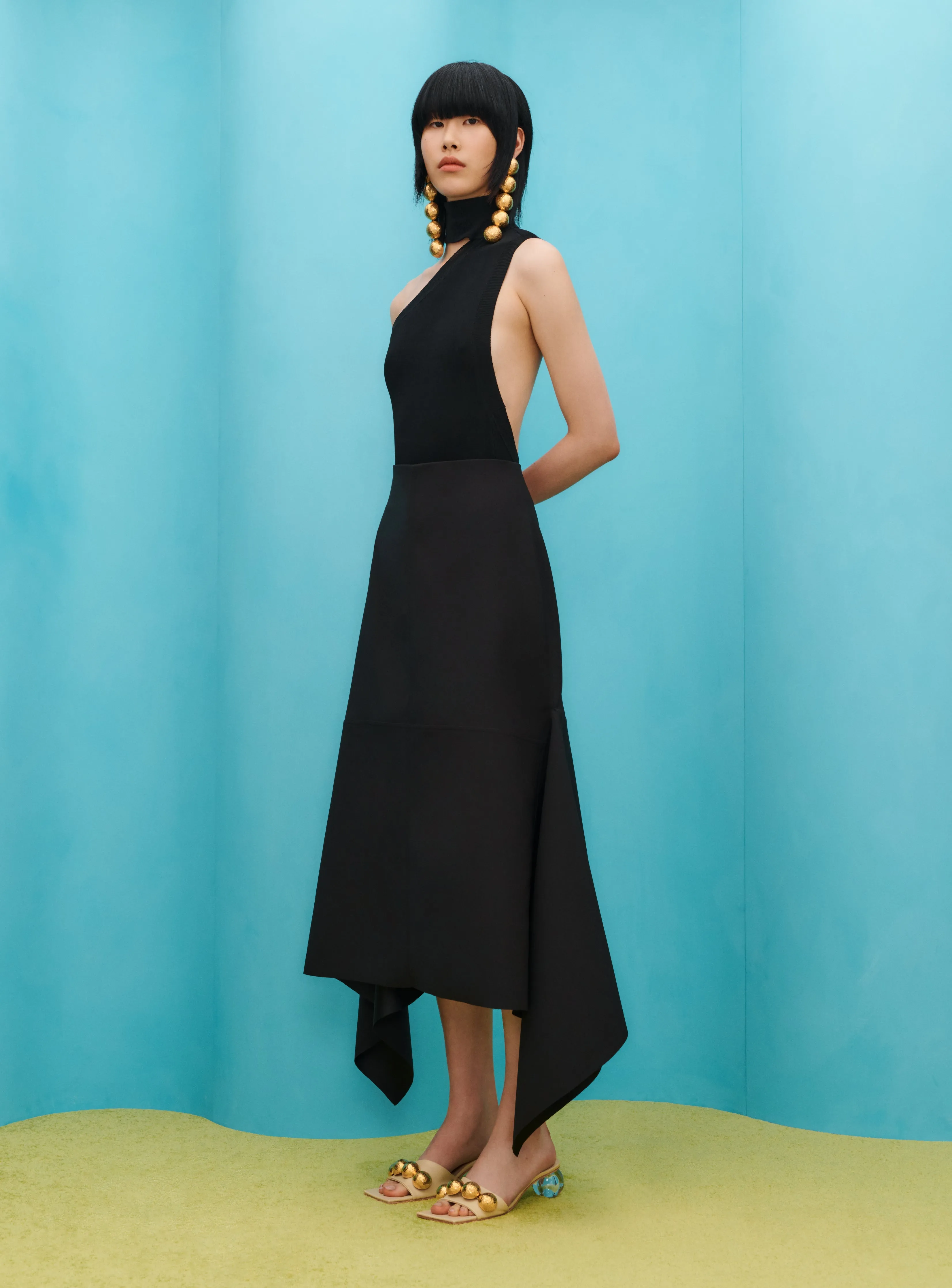 The Brooke Skirt in Black
