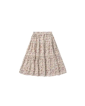 Tiered Midi Skirt Magnolia