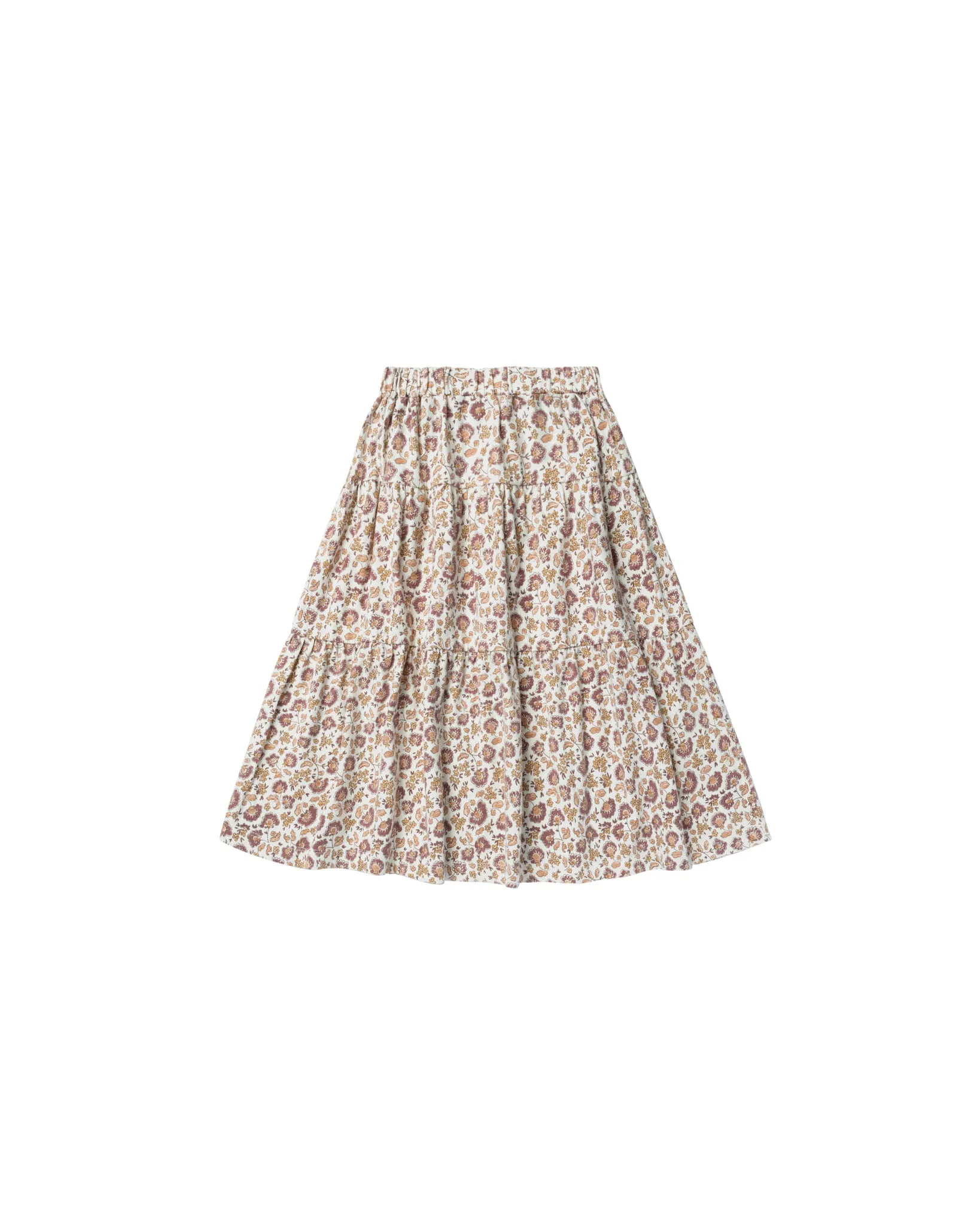 Tiered Midi Skirt Magnolia
