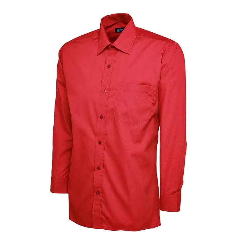 Uneek UC709 Mens Poplin Full Sleeve Shirt