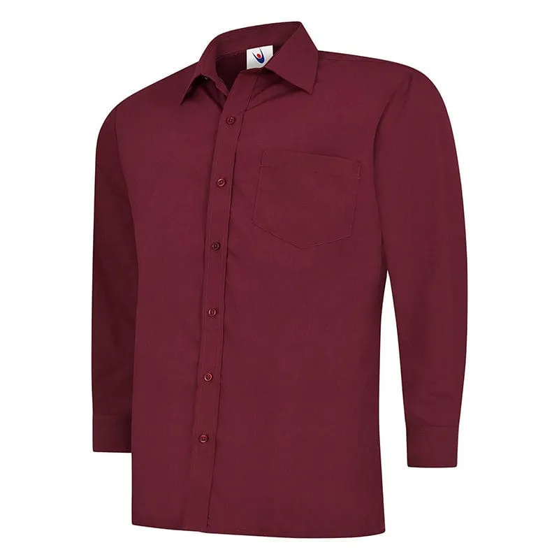 Uneek UC709 Mens Poplin Full Sleeve Shirt