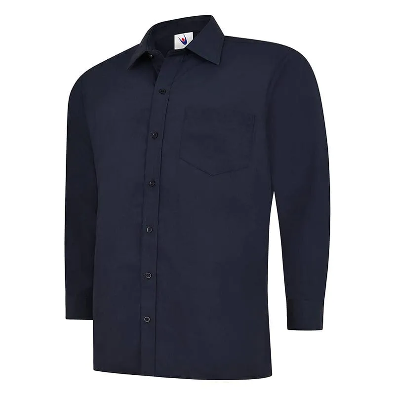 Uneek UC709 Mens Poplin Full Sleeve Shirt