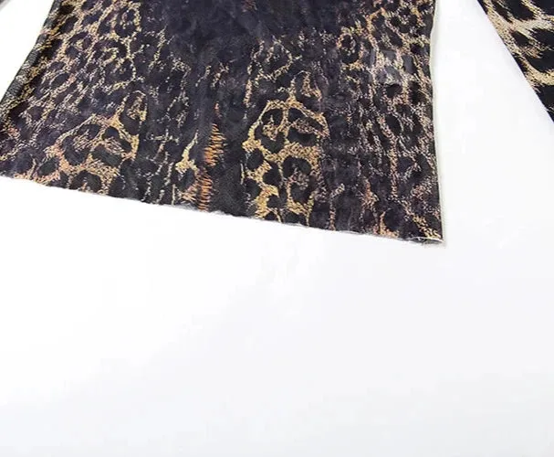 Urban Leopard Pants Set