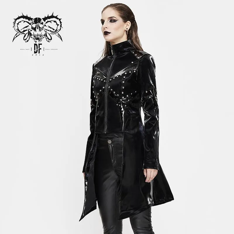 'Valley Of The Dolls' Cyberpunk PU Trench Coat