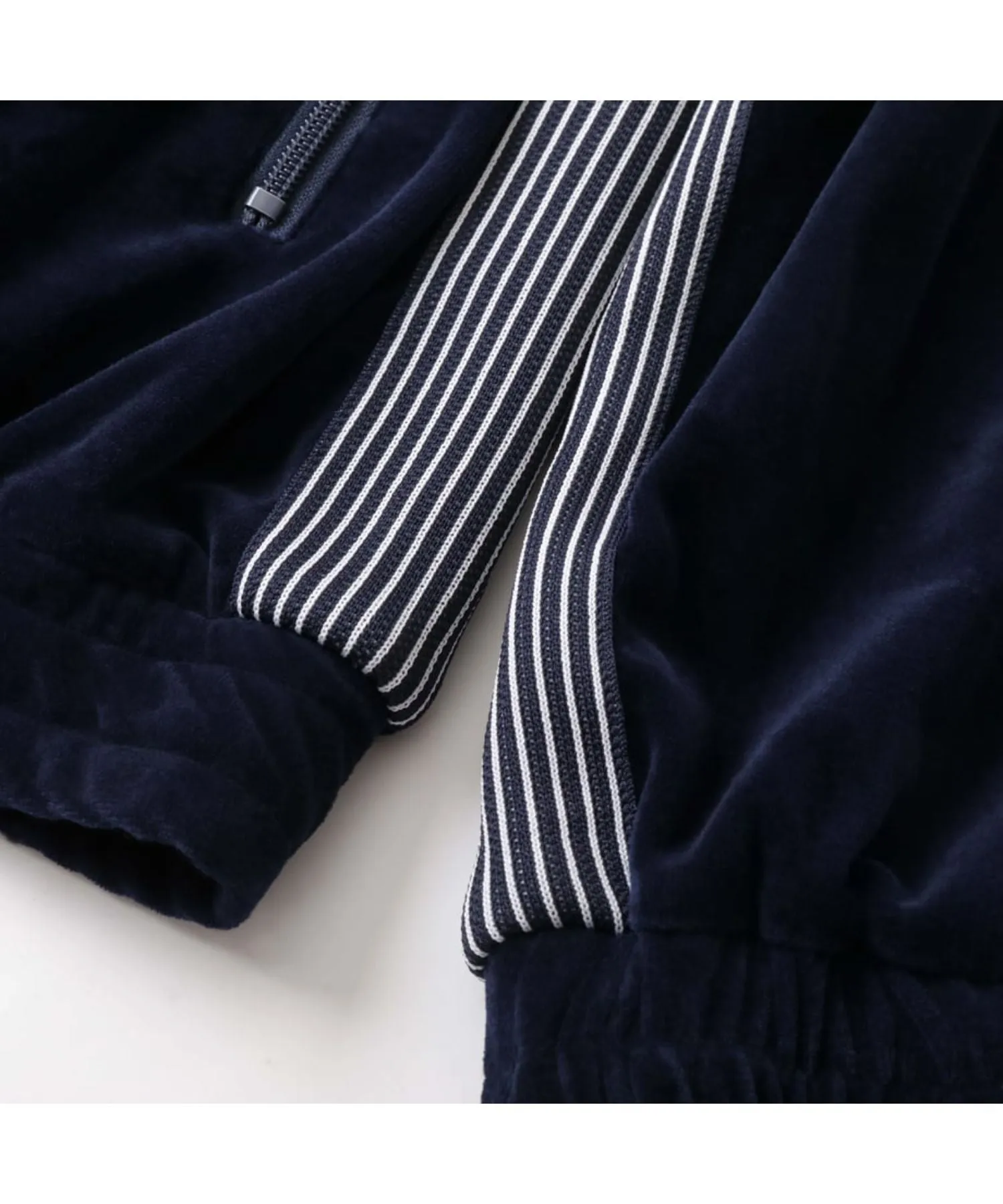 Velour Track Jacket