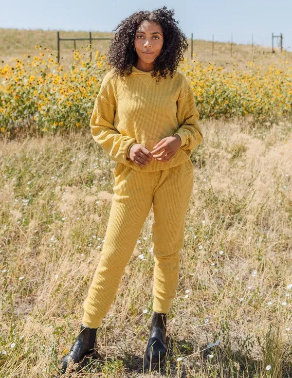 Waffle Pants Sunflower