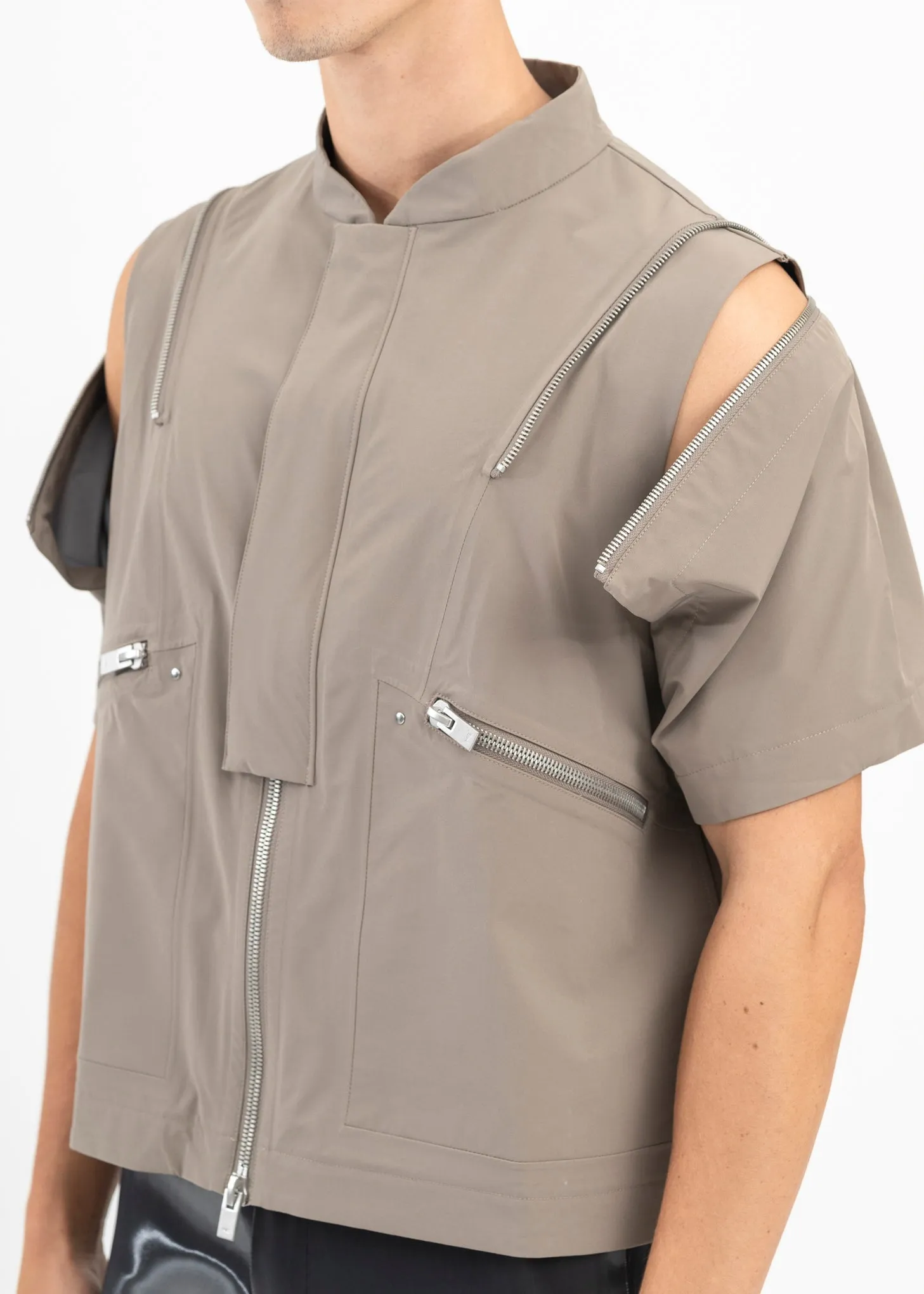 WASH OUT KHAIKI ANOPHYTE TECHNICAL VEST