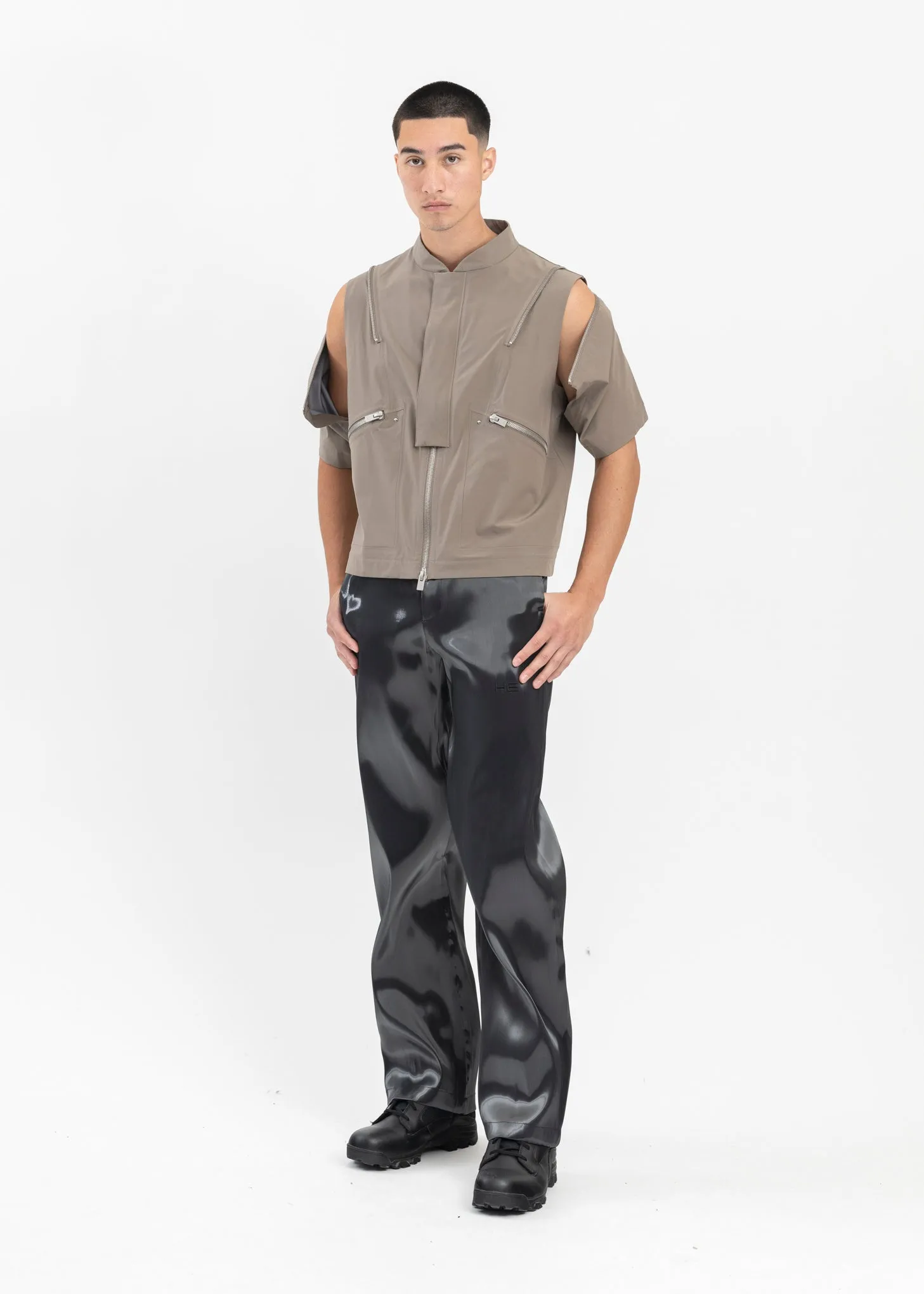 WASH OUT KHAIKI ANOPHYTE TECHNICAL VEST