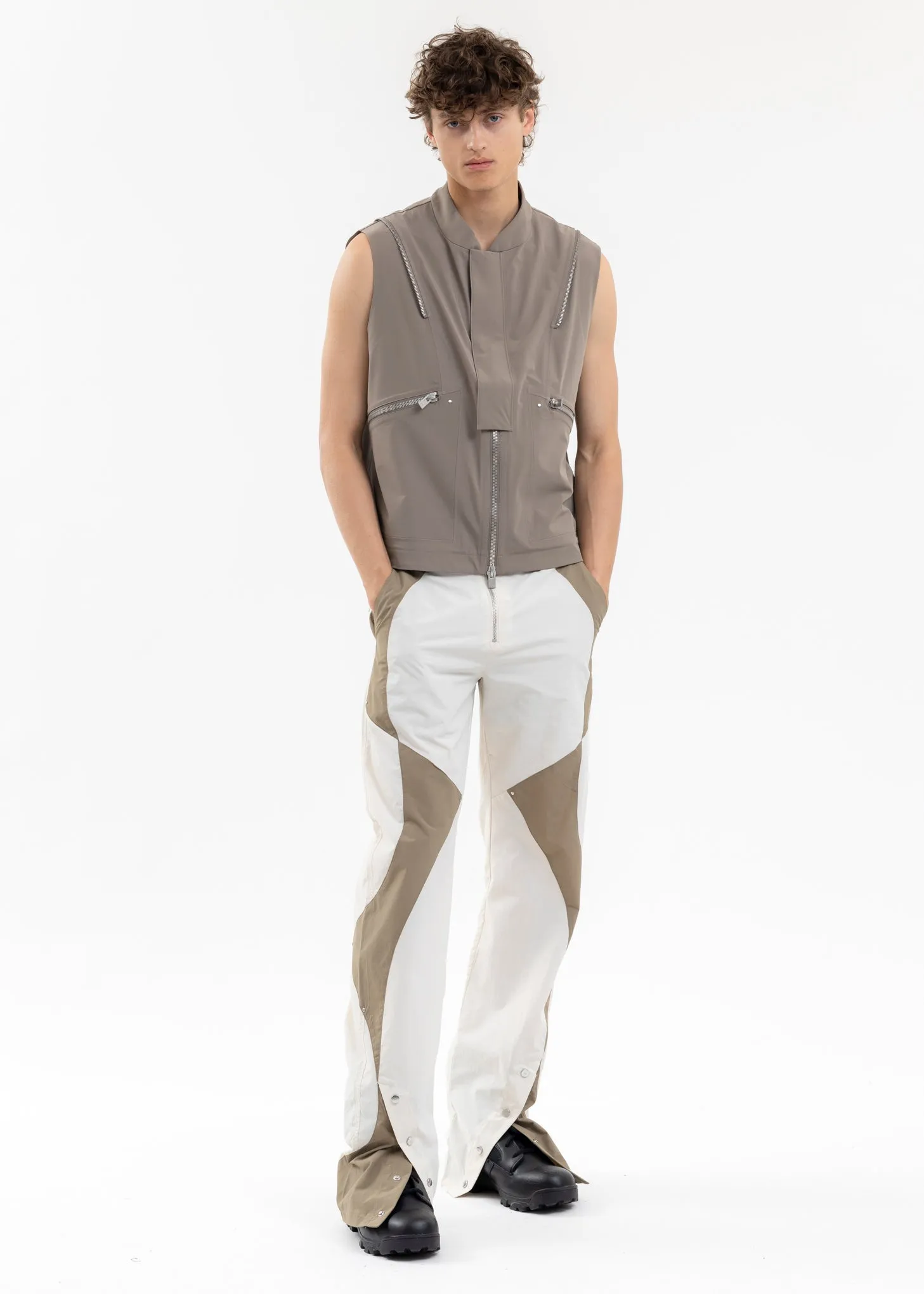 WASH OUT KHAIKI ANOPHYTE TECHNICAL VEST