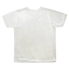 White T-Shirt | Panne Velvet