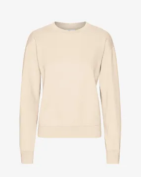 Women Classic Organic Crew - Ivory White