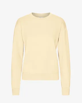 Women Classic Organic Crew - Soft Yellow