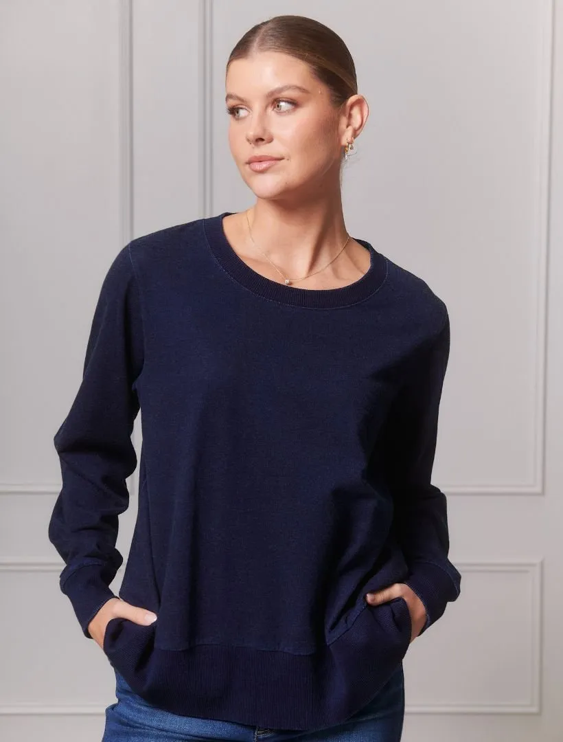 Zjoosh Classic Sweatshirt Indigo